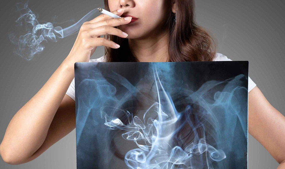 تأثیر مخرب سیگار